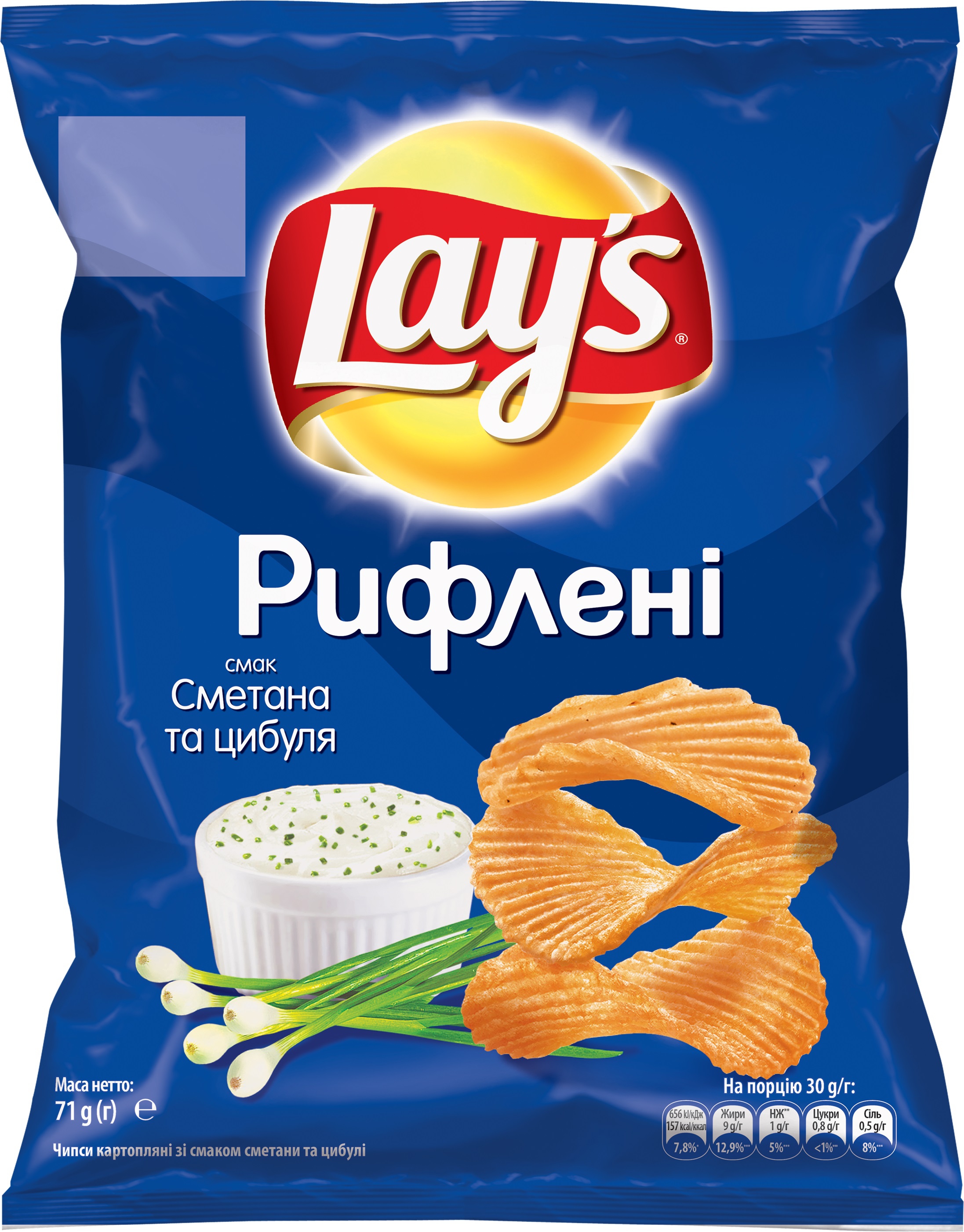 Чипсы Лейс Рифленые Сметана И Лук Фото