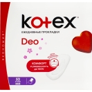 Прокладки Kotex Deo Super 52 шт ежедневные – ІМ «Обжора»