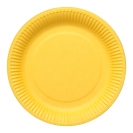 *Набір Silken 10шт тарілки картонні 180мм жовті – ІМ «Обжора»