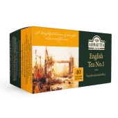 Чай Ахмад (Ahmad) Английский №1 40 пакетиков без нитки*2 г – ИМ «Обжора»