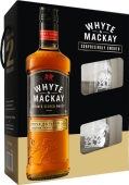 Набор виски Whyte&Mackay 0,7 л + 2 стакана – ИМ «Обжора»