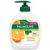 Крем-мило рідке д/рук Palmolive Натурель Вітамін C та Апельсин 300 мл – ІМ «Обжора»