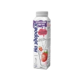Йогурт На здоров`я безлактозний Полуниця 1,3% 290 г – ИМ «Обжора»