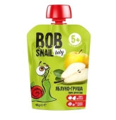 Пюре Груша - яблуко  Bob the Snail 90 г – ІМ «Обжора»
