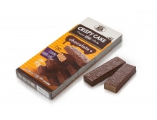 Торт вафельний Шоколад Бісквіт-шоколад CRISPY CAKE ХБФ 195 г – ІМ «Обжора»