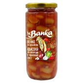 Консервована квасоля по-болгарськи в томатному соусі с/б The Banka 500 г – ІМ «Обжора»
