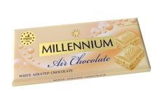 Шоколад белый пористый Millennium 85 г – ІМ «Обжора»