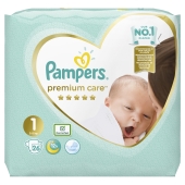 Підгузки PG PAMPERS дитячі Prem. Care Newborn (2-5 кг) Упаковка 26 – ІМ «Обжора»