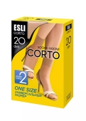 Шкарпетки ESLI CORTO 40 (2 пари), р.23-25, Nero – ІМ «Обжора»