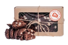 Печиво Біскотті шоколадне з мигдалем та фундуком – ІМ «Обжора»