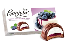 Dessert Konti Bonjour blueberry and mascarpone flavor 232 г – ІМ «Обжора»