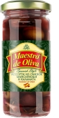 Оливки асорті мансанілья і каламата з кісточкою ск/б Maestro de Oliva 235 г – ІМ «Обжора»