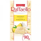 Шоколад білий kokos&pineapple Raffaello 90 г – ІМ «Обжора»