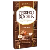 Шоколад молочный с лесными орехами Ferrero Rocher 90 г – ИМ «Обжора»