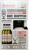 Набор Пиво Bakalar Dry hopper 3 *500 мл + келих 6.2% – ИМ «Обжора»