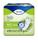 Прокладки Tena Lady Slim Mini жіночі урологічні 10 шт – ІМ «Обжора»