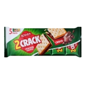 Крекер Рошен 2 CRACK sandwich cocoa & hazelnut  235г – ІМ «Обжора»