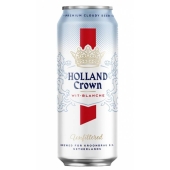 Пиво Holland Crown 0,5л 8% Wit Blanche Unfiltered ж/б – ИМ «Обжора»