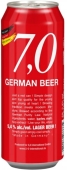 Пиво 7.0 German Beer  5,6% 0,5л Lager bier ж/б – ИМ «Обжора»