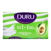 Мило DURU 80г 1+1 біла глина та олія авокадо – ІМ «Обжора»