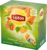 Чай Ліптон 20п зелений mand orange – ІМ «Обжора»