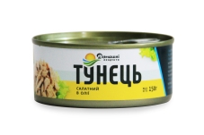 Конс Домашні продукти 150г тунець салатний в олії з/б – ІМ «Обжора»