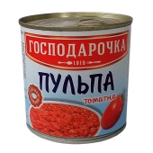 Конс Господарочка 390г пульпа томатна з/б – ІМ «Обжора»