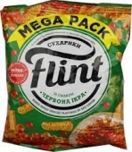 Сухарики Flint 110г пшенично-житні зі смаком червоної ікри – ІМ «Обжора»