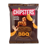 Чіпси Chipsters 120г хвилясті Крильця барбекю – ІМ «Обжора»