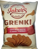 Сухарики JokerS ржано-пшеничные 80г вкус салями – ИМ «Обжора»