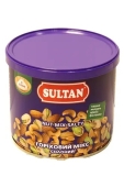 Орешки Sultan 120г горіховий мікс солоний з/б – ИМ «Обжора»
