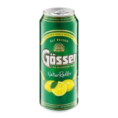 Пиво Gosser Natur Radle Zitrone світле 2% 0,5л з/б – ИМ «Обжора»