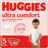 *Підгузки Huggies 42шт Ultra comfort jumbo 5 – ІМ «Обжора»