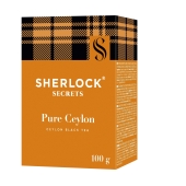 Чай Sherlock Secrets 100г Чистий Цейлон чорний – ІМ «Обжора»