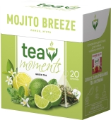 Чай Tea Moments 1,7г*20пірам Мохіто бриз зелений – ИМ «Обжора»
