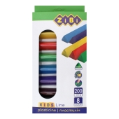 Пластилин Zibi 200г Kids Line 8 цветов – ИМ «Обжора»