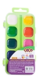 Краски акварельные Zibi Kids Line 10 цветов салатовый пластик – ИМ «Обжора»