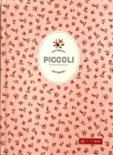 Блокнот Buromax А5 80арк Piccoli клетка интегральна обложка коричневый – ИМ «Обжора»
