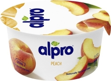 Продукт соєвий Alpro 150г ферментований з персиком – ІМ «Обжора»