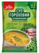 *Суп Злаково 70г гороховий зі смаком бекону – ІМ «Обжора»