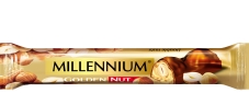 Батончик Millennium Double Nuts 40г чорний цільний горіх – ІМ «Обжора»