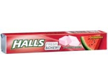 Жувальні цукерки Halls 47г зі смаком кавуна – ІМ «Обжора»