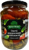 Конс Natur Bravo 720г овочі мариновані слабокислі огірки-помідори ск/б твіст – ІМ «Обжора»