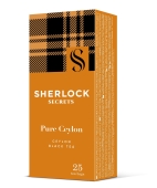 Чай Sherlock Secrets 2г*25пак Чистый Цейлон черный – ИМ «Обжора»