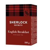 Чай Sherlock Secrets Англійський сніданок чорн. 100г – ІМ «Обжора»