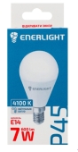 Лампа Enerlight 7 Вт P45 4100К E14 светодиодная – ИМ «Обжора»