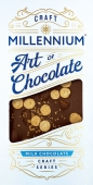 Шоколад Millennium 100г Craft Series молочний з мигдалем та печивом Амаретті – ІМ «Обжора»