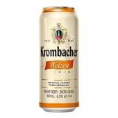 Пиво Krombacher 0,5л 5,3% пшеничное светлое ж/б – ИМ «Обжора»