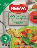 Приправа Reeva 60г 12 овочів та трав – ІМ «Обжора»