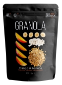 Сухий сніданок San Granola 300г гранола з манго та бананом – ІМ «Обжора»
